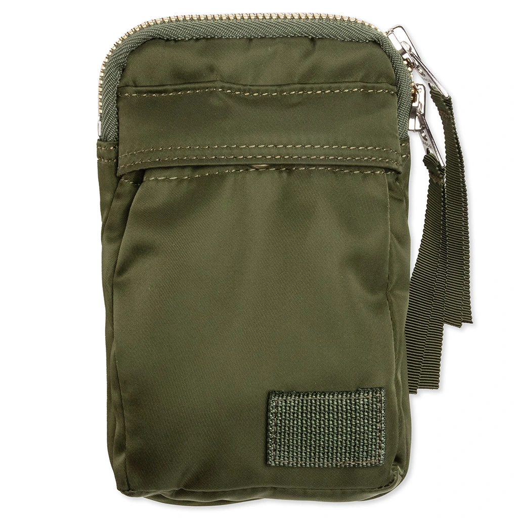 Sacai Mobile Pouch - Khaki 1 Sacai Mobile Pouch - Khaki