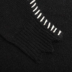 CLF Knit - Black -Fashion Clothing Store Saint Michael CLF Knit Black SM A22 0000 033 12 26 22 Feature DV 38