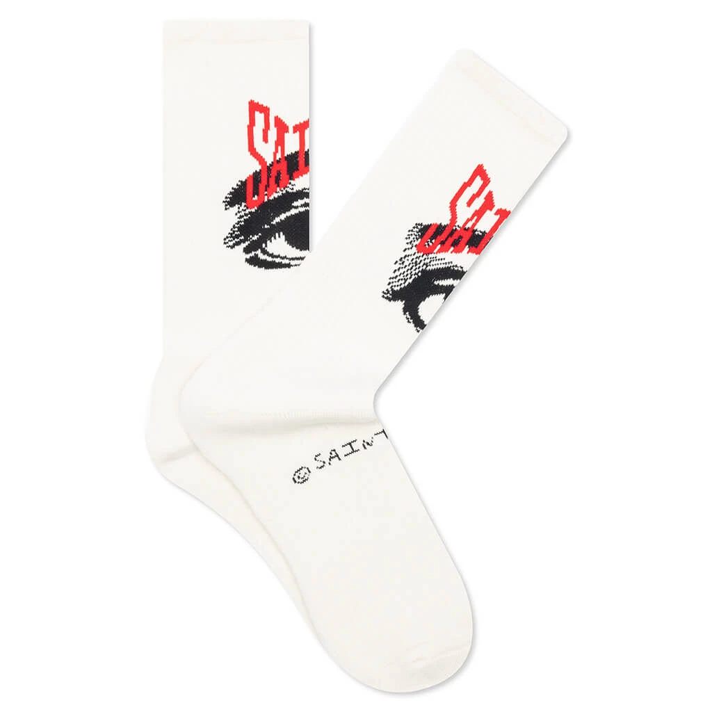 Eye Sock - Ecru 1 Eye Sock - Ecru