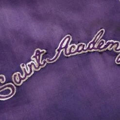 Saint Michael Stadium Jacket - Purple/Pink -Fashion Clothing Store Saint Michael Stadium Jacket Purple Pink SM A22 0000 064 06 01 23 Feature VR 6 scaled