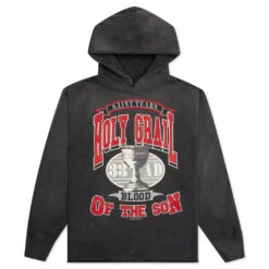 Saint Michael X Denim Tears Holy Grail Hoodie - Black