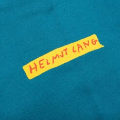 Helmut Lang Scribble Logo Hoodie - River -Fashion Clothing Store Scribble Logo Hoodie River N06HM523 V06 08 25 23 Feature KN 7