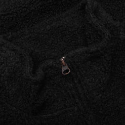 Script Sherpa Pullover - Black -Fashion Clothing Store Script Sherpa Pullover Black HTG230361 BLK 09 24 23 Feature VR 10