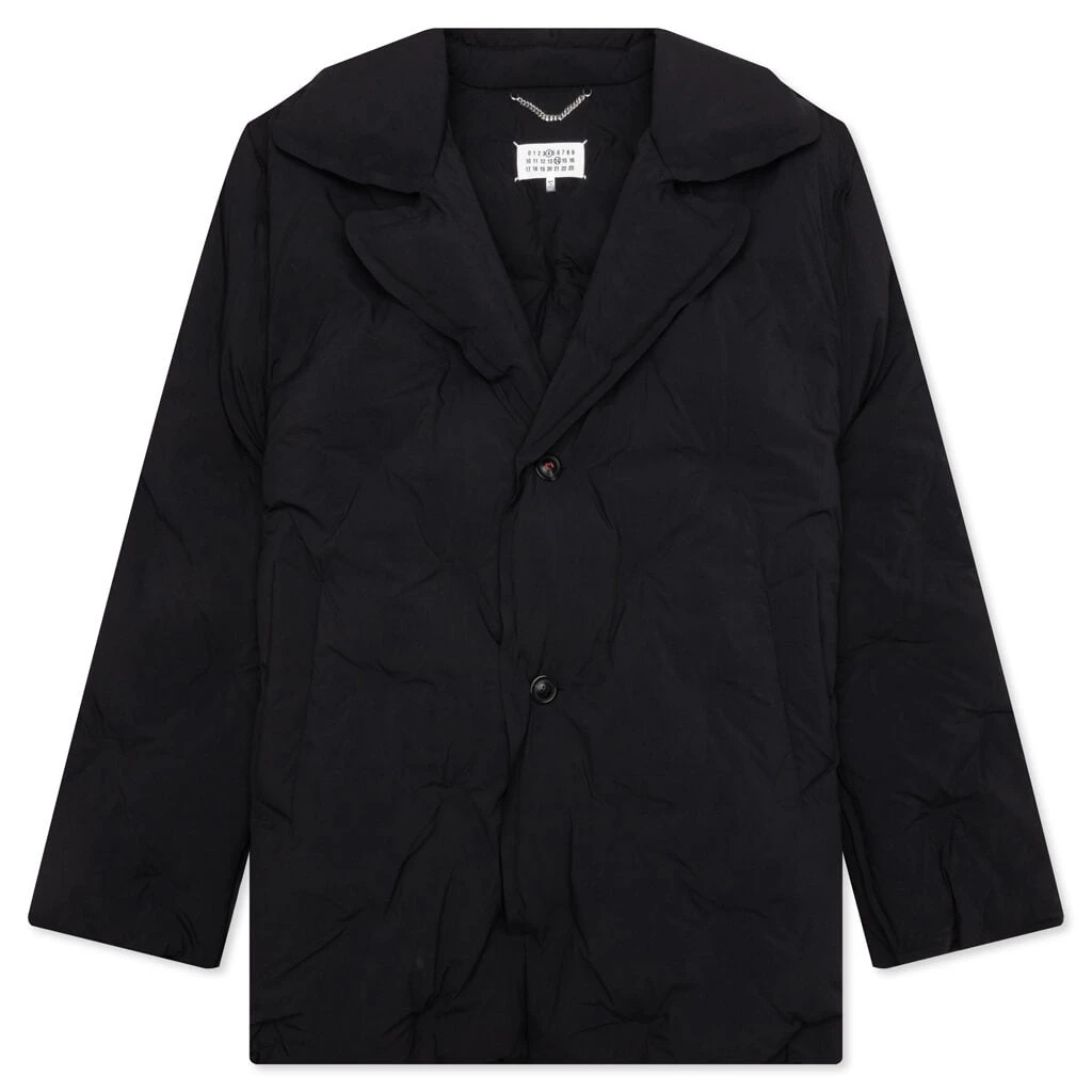 Maison Margiela Matte Puffer Jacket 'Glam Slam' - Black 1 Maison Margiela Matte Puffer Jacket 'Glam Slam' - Black