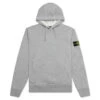 Stone Island Hooded Sweatshirt 64151 - Melange Grey
