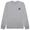 Stone Island Long Sleeve T-Shirt - Melange Grey