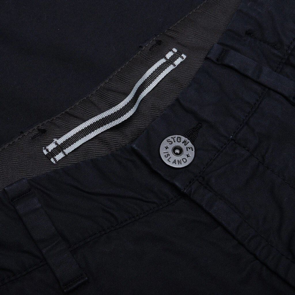 Stone Island Stretch Gabardine Trousers - Navy Blue 3 Stone Island Stretch Gabardine Trousers - Navy Blue - Image 3