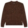 Stussy 2 Tone Loose Gauge Sweater - Black