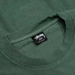 Basic Stussy Pigment Dyed Crew - Forest 7 Basic Stussy Pigment Dyed Crew - Forest -Fashion Clothing Store Stussy Basic Stussy Pigment Dyed Crew Forest 1914879 FORE 09 10 23 Feature KN 8