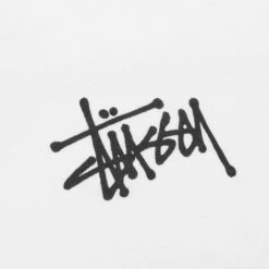 Stussy Basic Zip Hoodie - White -Fashion Clothing Store Stussy Basic Stussy Zip Hoodie White 1974649 WHT 09 18 2021 01 2