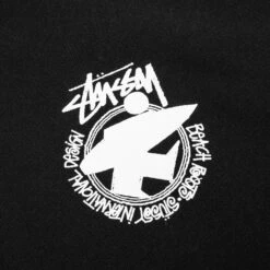 Stussy Beach Roots Hoodie - Black -Fashion Clothing Store Stussy Beach Roots Hoodie Black 1924800 BLAC 06 29 22 Feature JAYLEEN 4