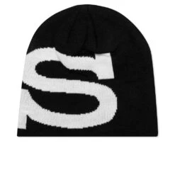 Stussy Big S Jacquard Skullcap - Black