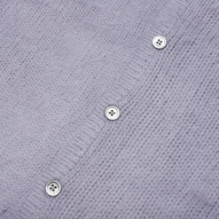 Stussy Brushed Cardigan - Lavender -Fashion Clothing Store Stussy Brushed Cardigan Lavender 117163 02 12 23 Feature KN 10