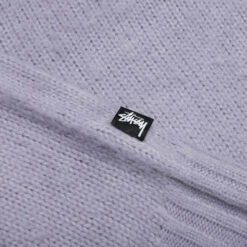 Stussy Brushed Cardigan - Lavender -Fashion Clothing Store Stussy Brushed Cardigan Lavender 117163 02 12 23 Feature KN 7