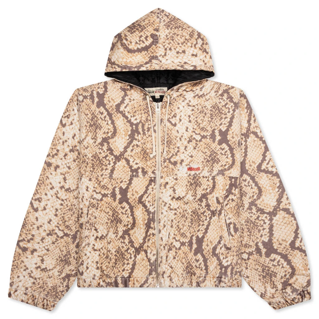 Stussy Canvas Insulated Work Jacket - Python 1 Stussy Canvas Insulated Work Jacket - Python