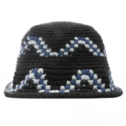 Stussy Giza Knit Bucket Hat - Black