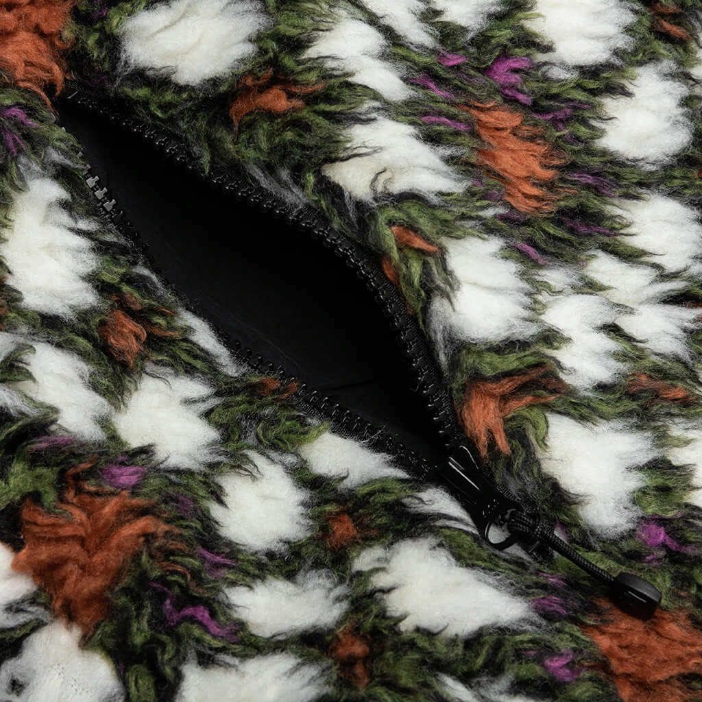 Stussy Pattern Sherpa Jacket - Natural 4 Stussy Pattern Sherpa Jacket - Natural - Image 4