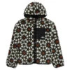 Stussy Pattern Sherpa Jacket - Natural