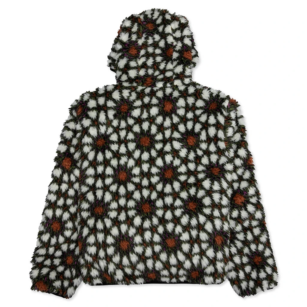 Stussy Pattern Sherpa Jacket - Natural 2 Stussy Pattern Sherpa Jacket - Natural - Image 2