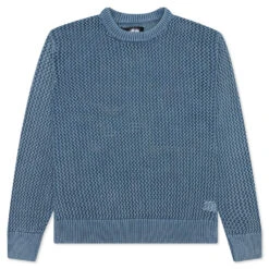 Stussy Pigment Dyed Loose Gauge Sweater - Seafoam