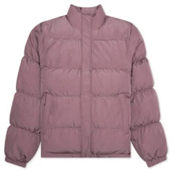 Stussy Ripstop Down Puffer Jacket - Rose