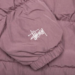 Stussy Ripstop Down Puffer Jacket - Rose -Fashion Clothing Store Stussy Ripstop Down Puffer Jacket Rose 115656 ROSE 10 18 22 Feature VR 8