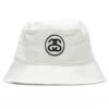 Stussy SS Link Deep Bucket Hat - White