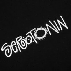 Stussy Serotonin App Hoodie - Black -Fashion Clothing Store Stussy Serotonin App Hoodie Black 118443 BLAC 09 18 2021 01 2