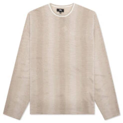 Stussy Shadow Stripe Sweater - Natural