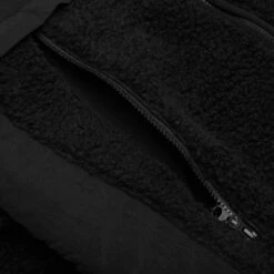 Stussy Sherpa Paneled Hooded Jacket - Black -Fashion Clothing Store Stussy Sherpa Paneled Hooded Jacket Black 118530 BLAC 09 10 23 Feature KN 7