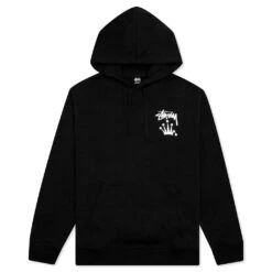 Stussy Stock Crown Hoodie - Black