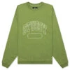 Stussy Varsity Oversized Crew - Green