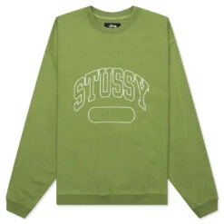 Stussy Varsity Oversized Crew - Green