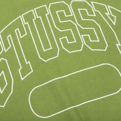 Stussy Varsity Oversized Crew - Green -Fashion Clothing Store Stussy Varsity Oversized Crew Green 118536 GREN 11 04 23 Feature KN 6