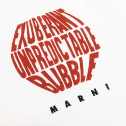 Marni Sweatshirt - Stone White -Fashion Clothing Store Sweatshirt Stone White FUMU0067PF USCV84 BUW03 09 10 23 Feature KN 7 scaled