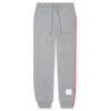 Classic Loopback RWB Side Stripe Sweatpants - Light Grey