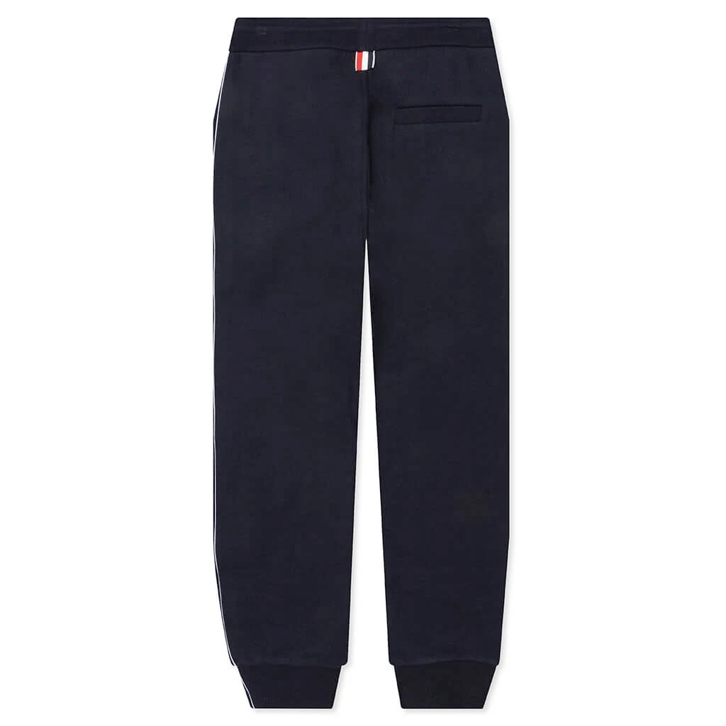 Classic Loopback RWB Side Stripe Sweatpants - Navy 2 Classic Loopback RWB Side Stripe Sweatpants - Navy - Image 2