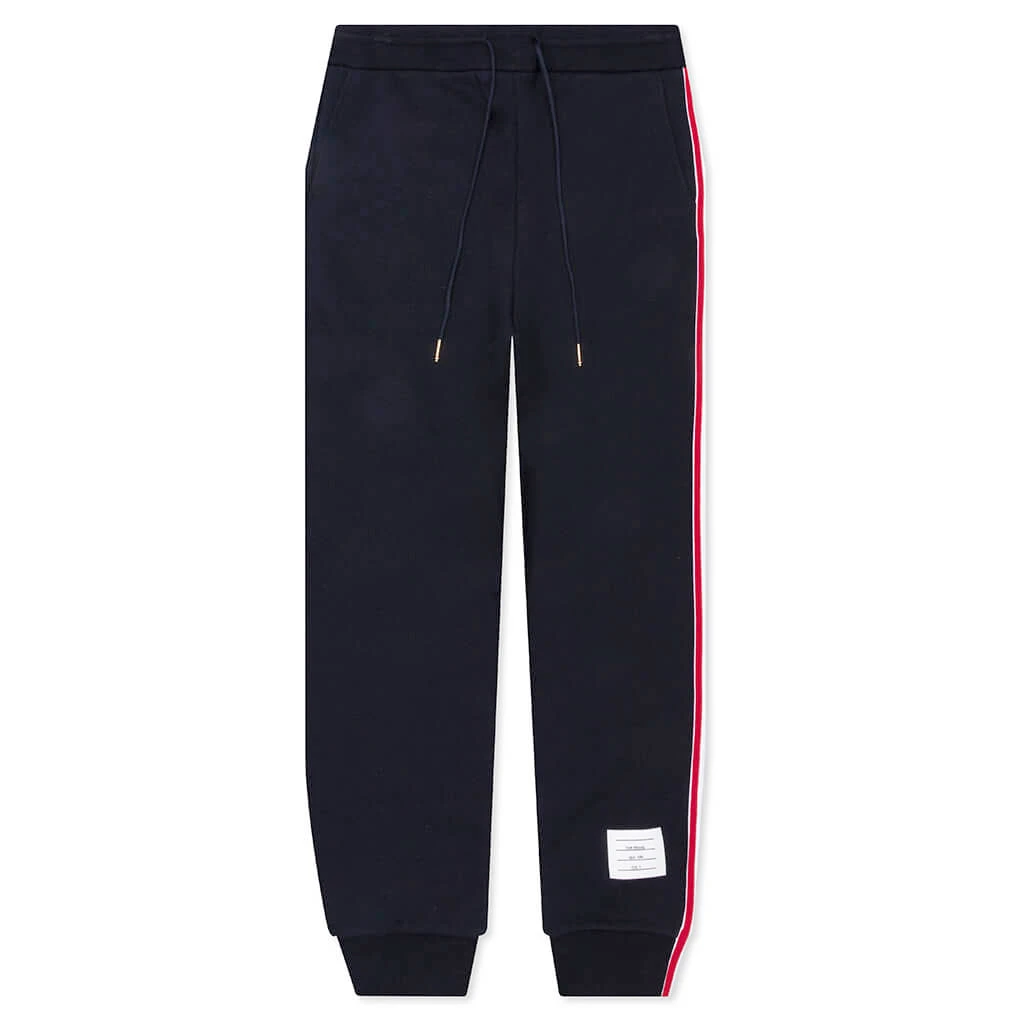 Classic Loopback RWB Side Stripe Sweatpants - Navy 1 Classic Loopback RWB Side Stripe Sweatpants - Navy