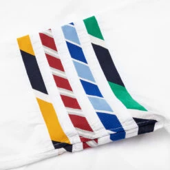 Straight Fit W/ Silk 4 Bar In Poplin Shirt - White -Fashion Clothing Store Thom Browne Straight Fit w Silk 4 Bar in Poplin White MWL374A 03113 100 04 30 23 Feature KN 8