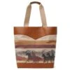 One Of These Days X Woolrich Tote - Brown Leather