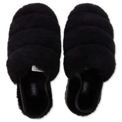 Ugg Women's Super Fluff Slipper - Black -Fashion Clothing Store UGG Women s Super Fluff Slipper Black 1121751 BLK 11 06 2021 01 5