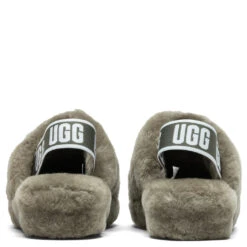Ugg Women's Fluff Yeah Slide - Burnt Olive -Fashion Clothing Store UGG Womens Fluff Yeah Slide Burnt Olive 1095119 BTOL 12 27 2020 01 5