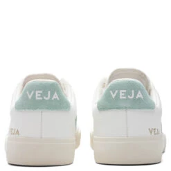 Veja Women's Campo Chromefree - Extra White/Matcha -Fashion Clothing Store Veja Womens Campo Chromefree Extra White Matcha CP0502485AP1P08 03 06 22 Feature 4