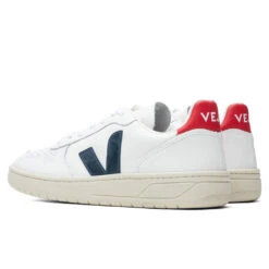 Veja Women's V-10 - Extra White/Nautico Pekin -Fashion Clothing Store Veja Womens V 10 Extra White Nautico Pekin VX021267A 08 20 2021 01 3
