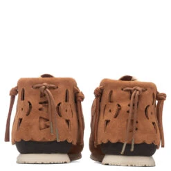 FBT Bearfoot Perf-Folk - Light Brown -Fashion Clothing Store Visvim FBT Bearfoot Perf Folk Light Brown 0121102002004 LBRN 04 07 2021 01 4