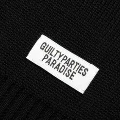 Classic Cardigan Type 2 - Black -Fashion Clothing Store Wacko Maria Classic Cardigan Type 2 Black 21SS WMK KN03 BLK 03 31 2021 01 4