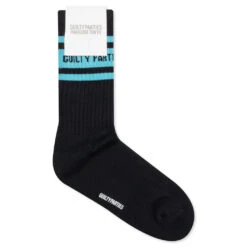 Skater Socks Type-2 - Black/Sax