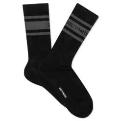 Skater Socks Type 3 - Black/Grey