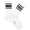 Skater Socks Type 3 - White/Navy