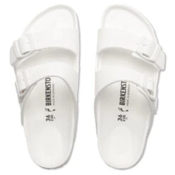 Birkenstock Women's Arizona Eva - White -Fashion Clothing Store Women s Arizona Eva White 0129443 06 21 23 Feature VR